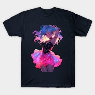 Anime Galaxy Girl T-Shirt